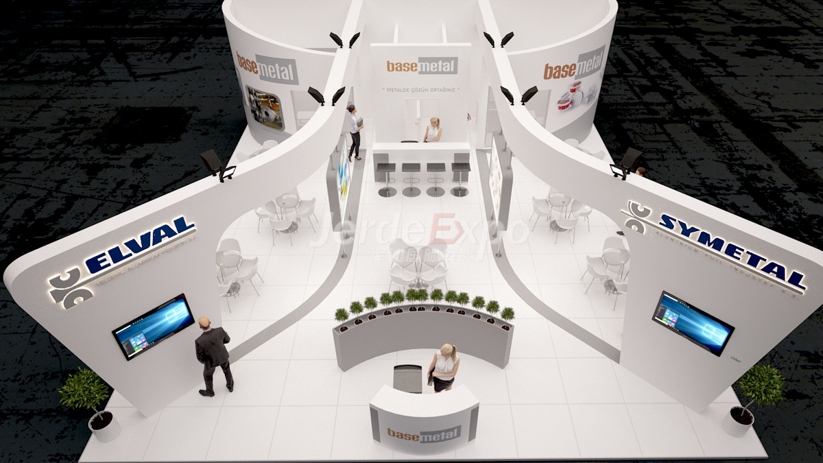 國外創(chuàng)意展廳設(shè)計(jì)裝修效果圖