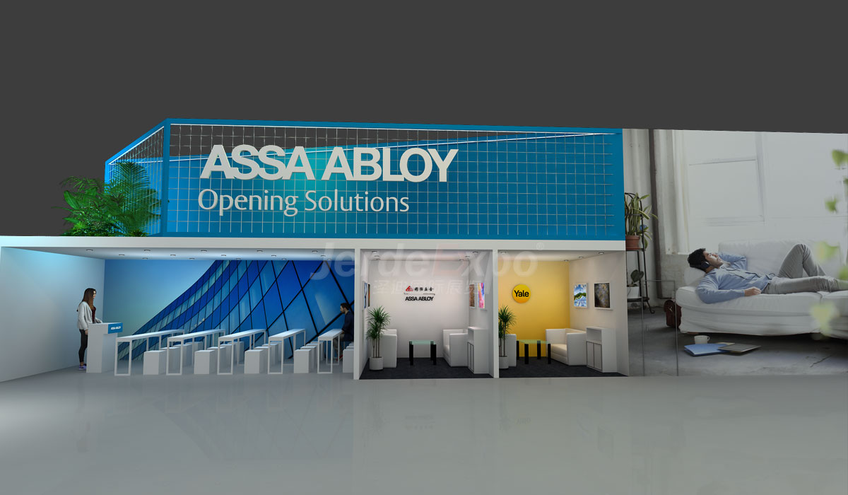 展臺設計細節效果圖