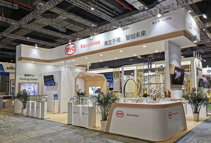 特裝機械展臺搭建 特裝機械展臺搭建