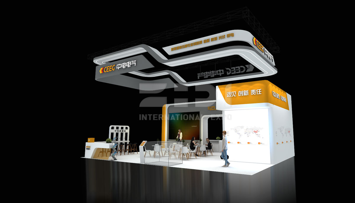 上海儲能鋰展設計圖