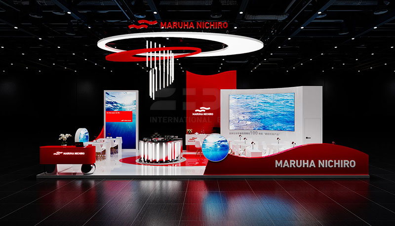 澤迪展位展覽搭建公司攜手-客戶亮相青島漁業展覽會